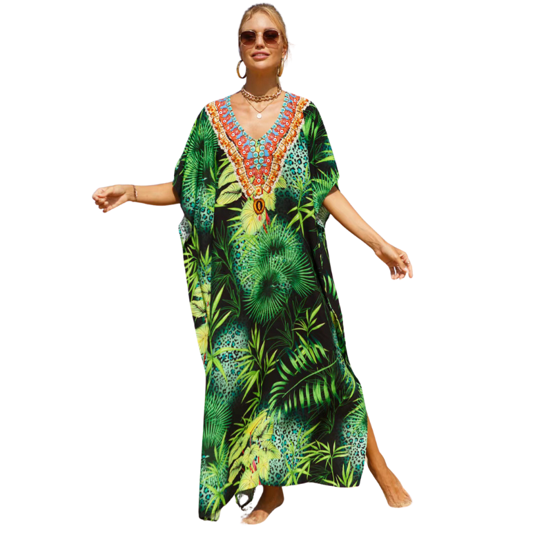Europese Katoenen Kaftan Sunny