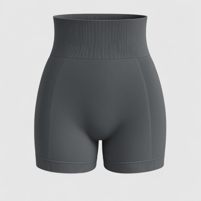 Dames High-Waist V-Naad Sportshorts