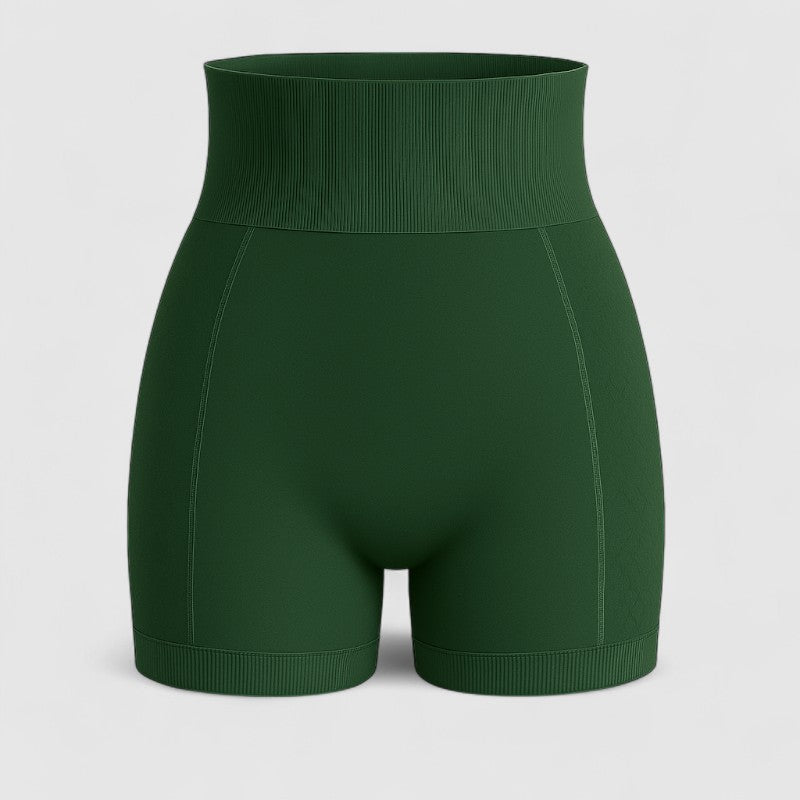 Dames High-Waist V-Naad Sportshorts