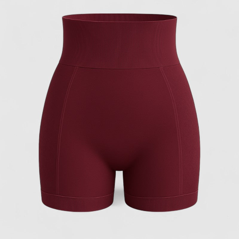 Dames High-Waist V-Naad Sportshorts