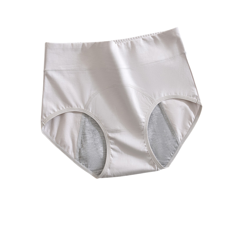 Hoge Taille Lekvrij Ondergoed voor Normale Menstruatie