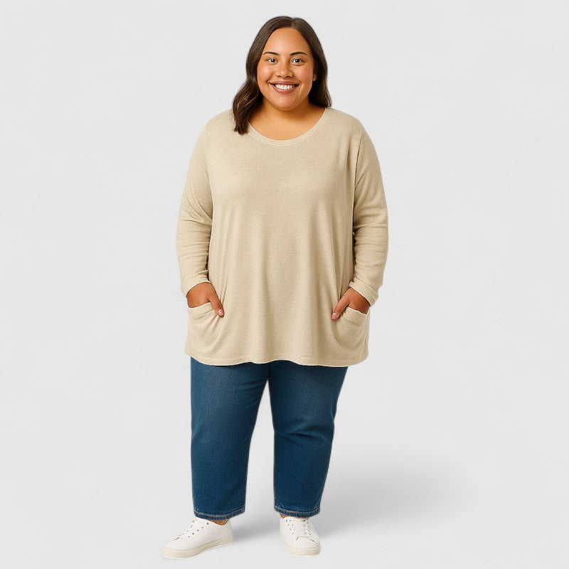 Luchtige Dames Shirt met Zakken