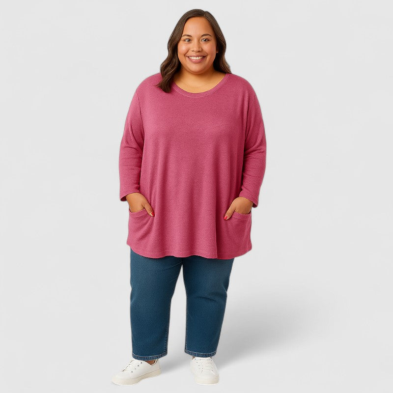 Luchtige Dames Shirt met Zakken