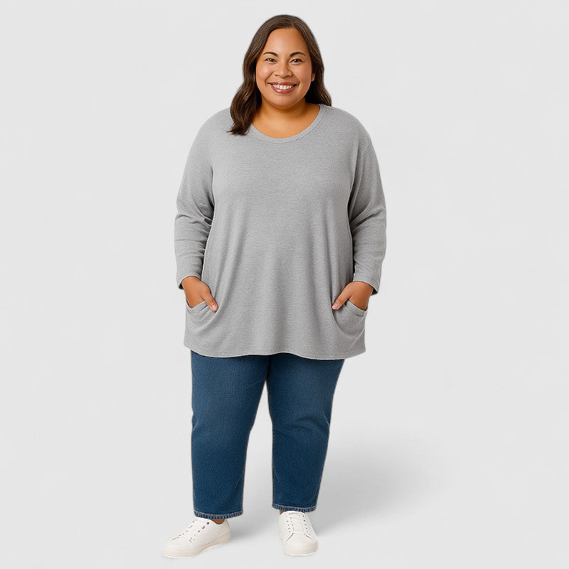 Luchtige Dames Shirt met Zakken