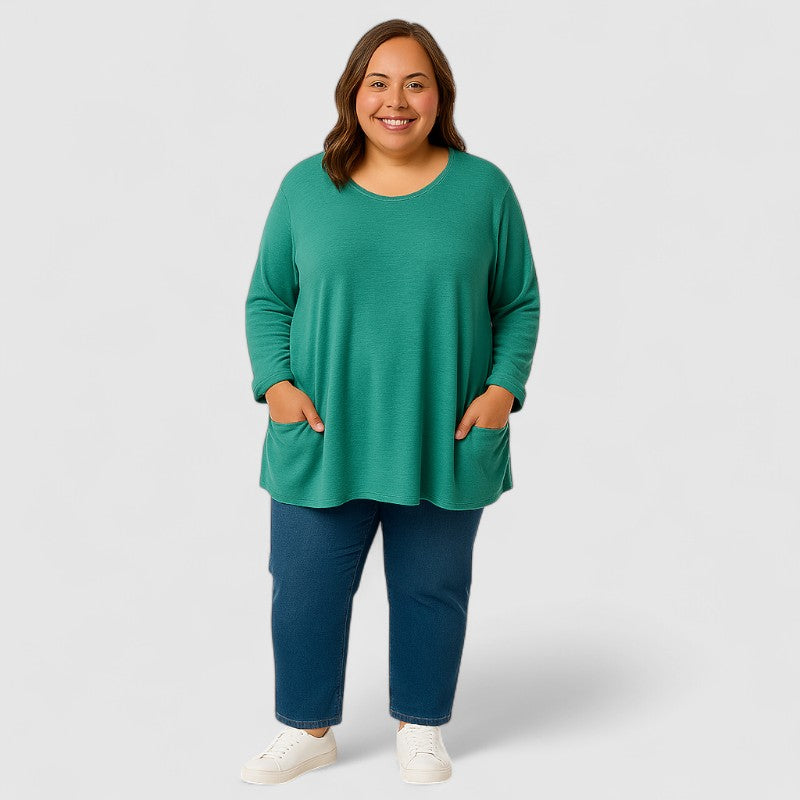 Luchtige Dames Shirt met Zakken