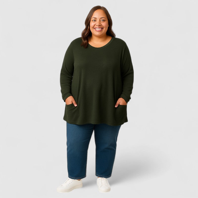 Luchtige Dames Shirt met Zakken