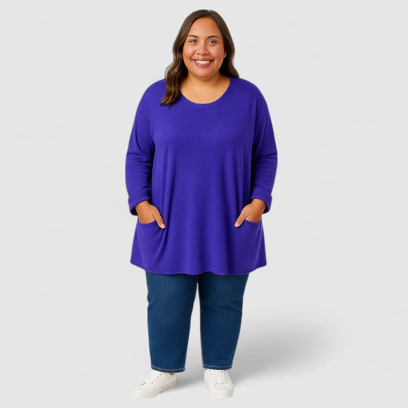 Luchtige Dames Shirt met Zakken