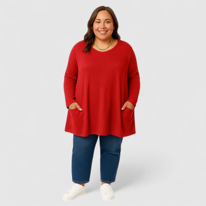Luchtige Dames Shirt met Zakken