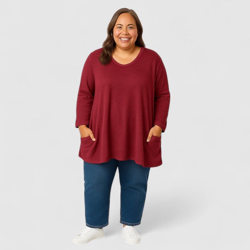 Luchtige Dames Shirt met Zakken