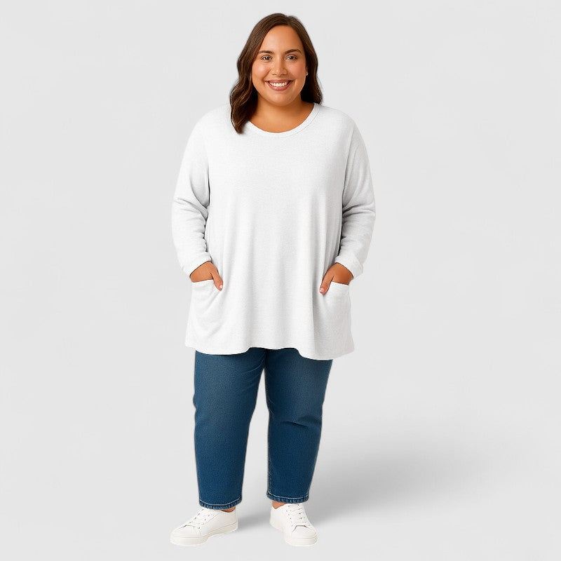 Luchtige Dames Shirt met Zakken