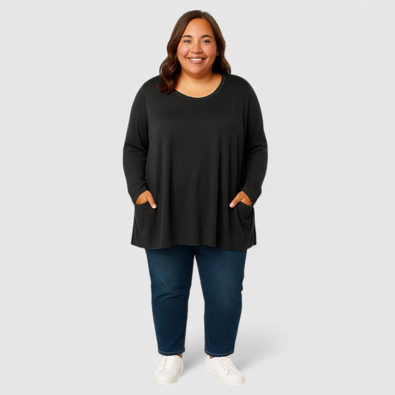 Luchtige Dames Shirt met Zakken