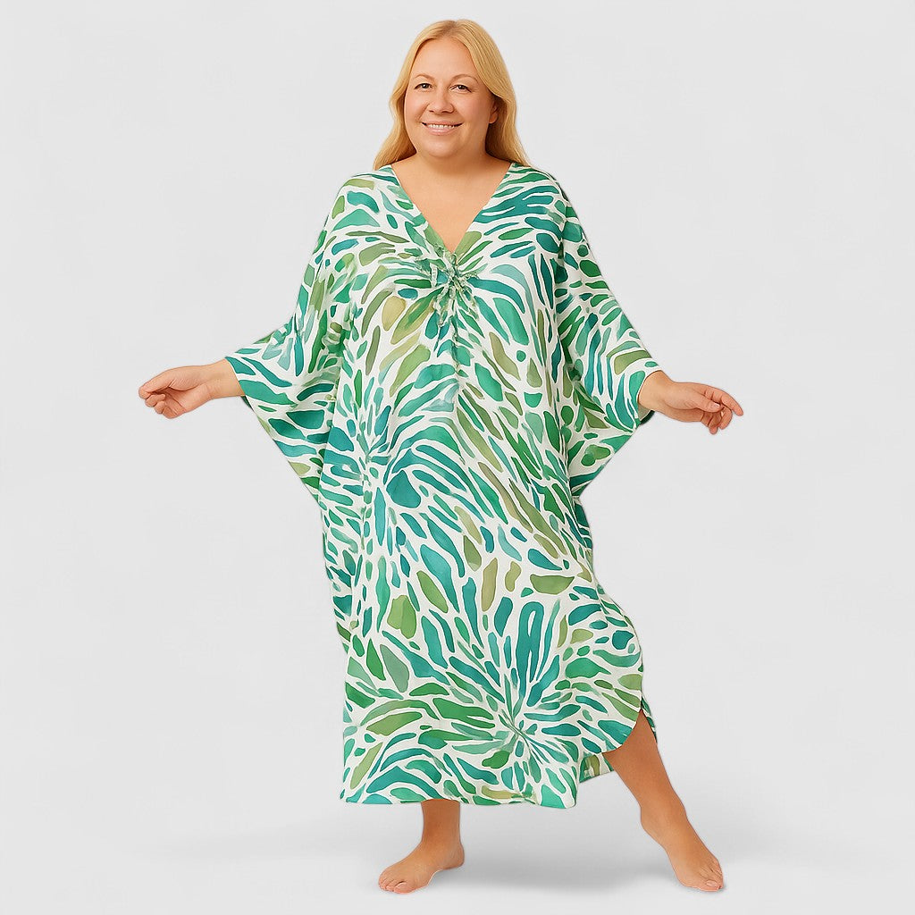 Luchtige Katoenen Tuniek Kaftan Celine