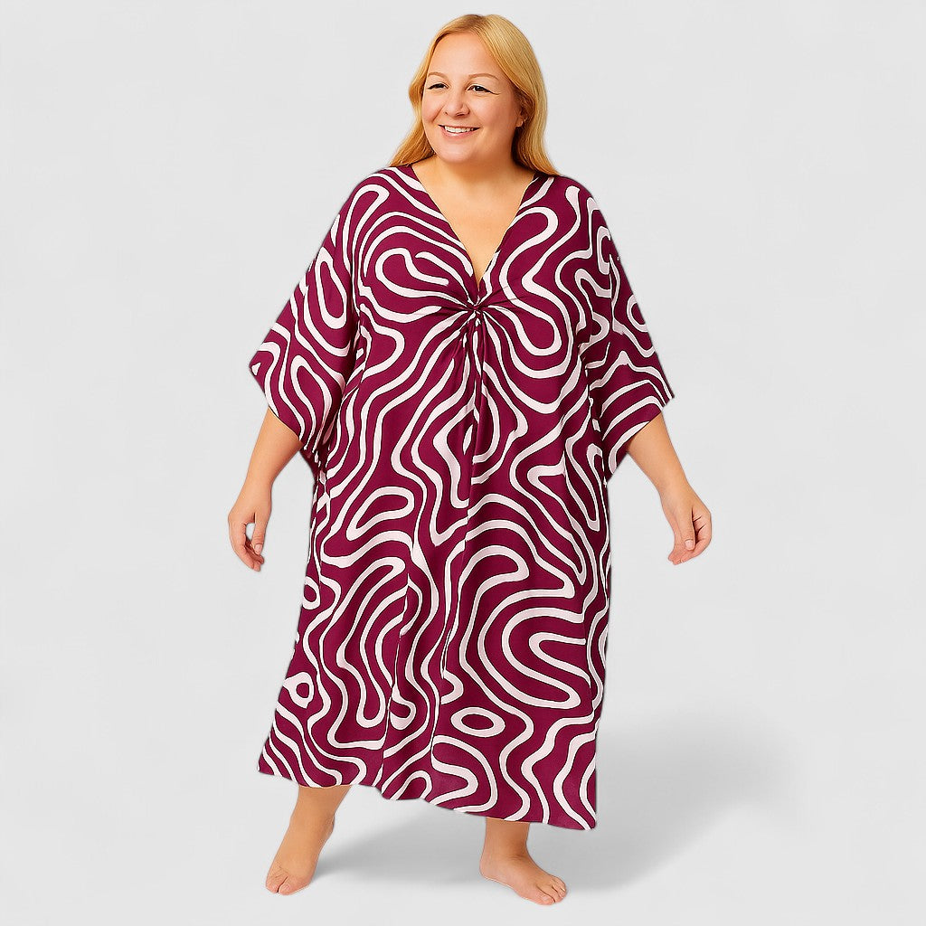 Luchtige Katoenen Tuniek Kaftan Celine
