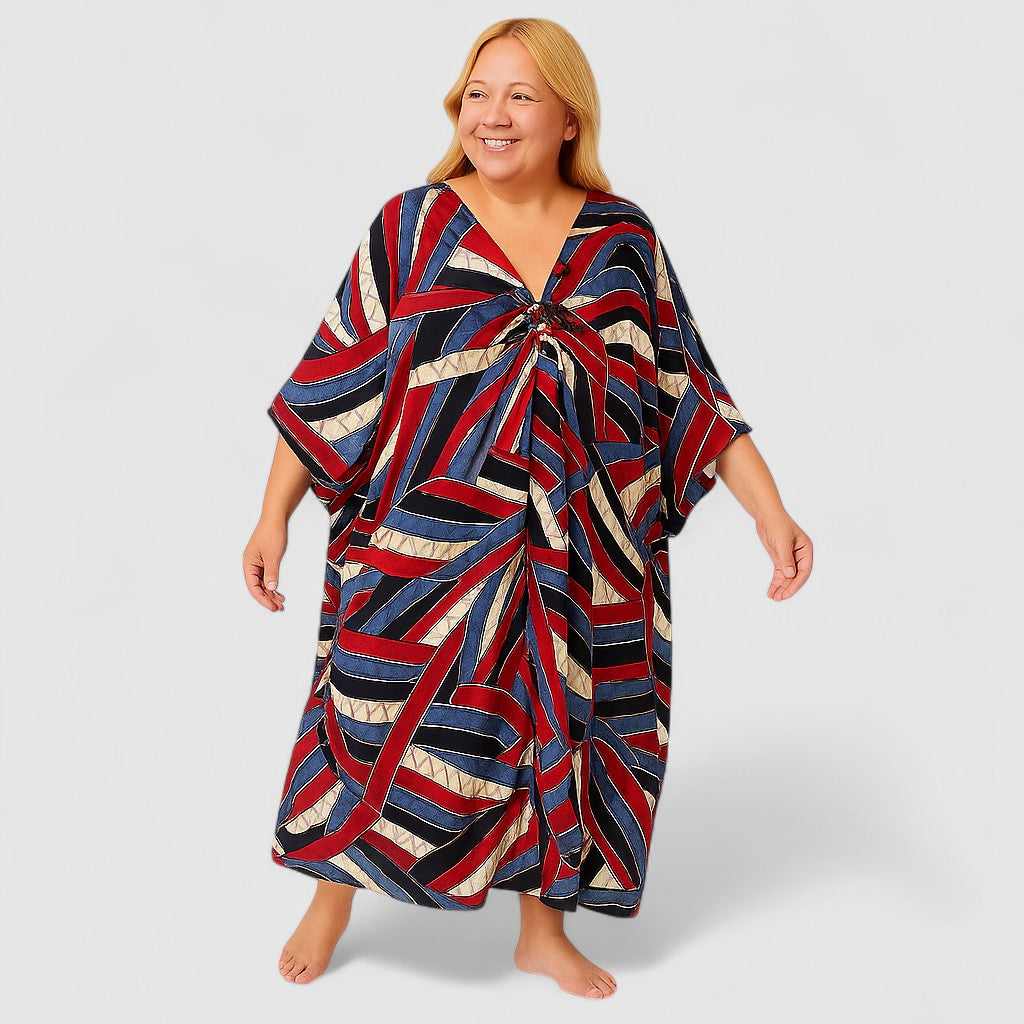 Luchtige Katoenen Tuniek Kaftan Celine