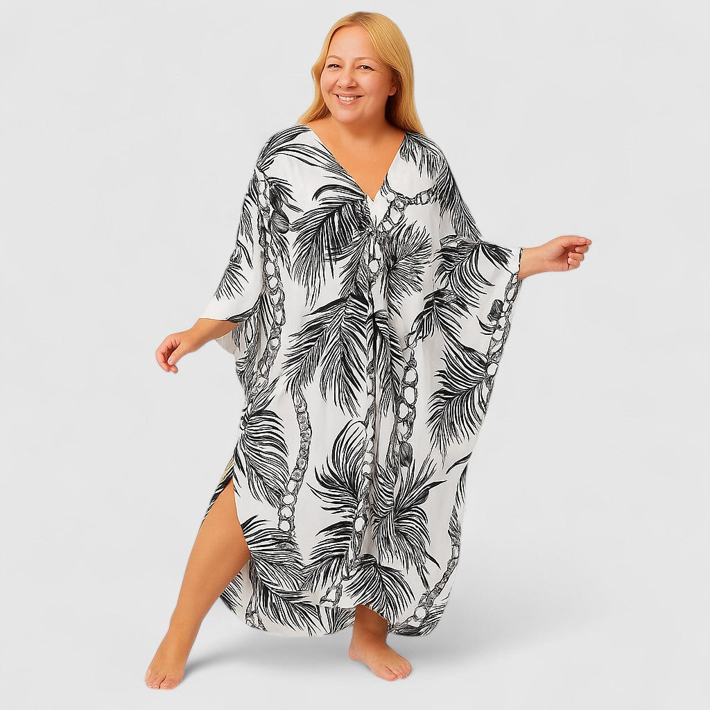 Luchtige Katoenen Tuniek Kaftan Celine