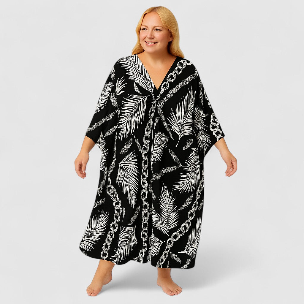 Luchtige Katoenen Tuniek Kaftan Celine