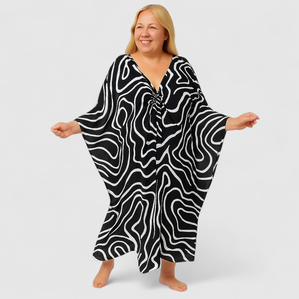 Luchtige Katoenen Tuniek Kaftan Celine