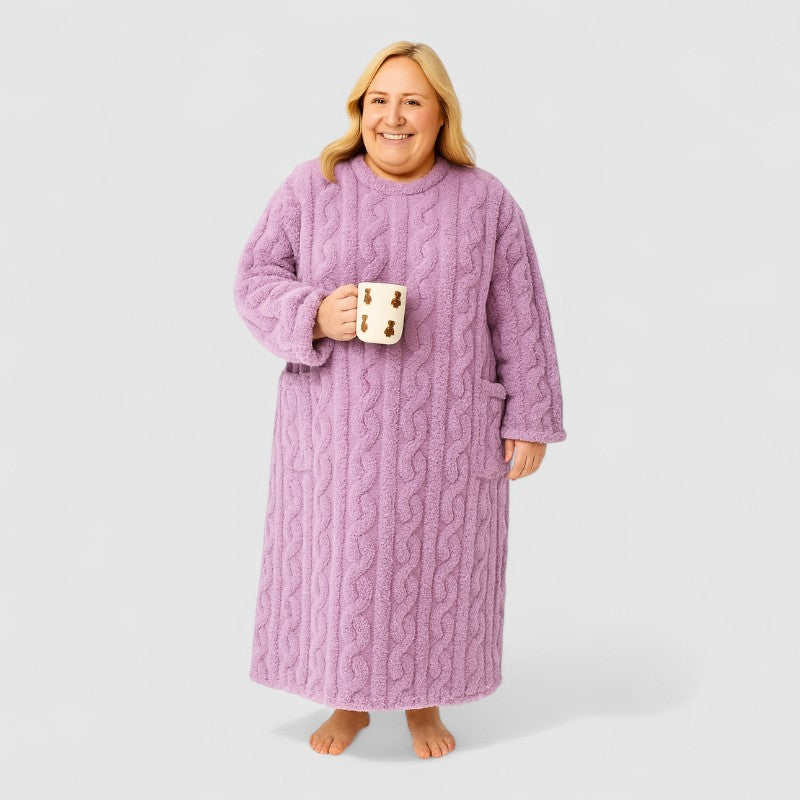 Oversized Dames Hoodie – Warm, Zacht & Lang Model