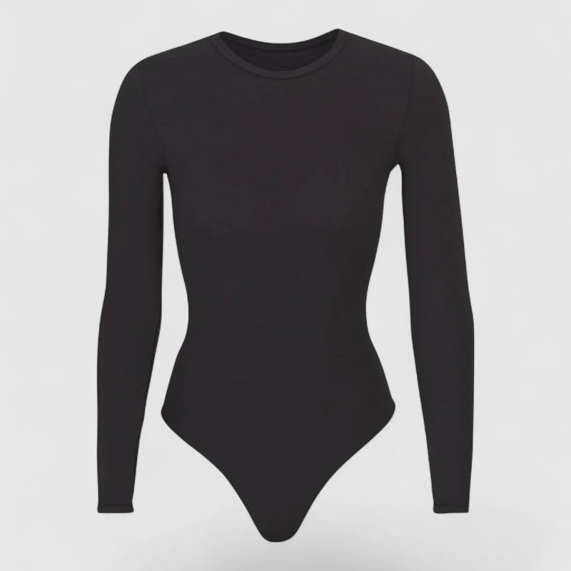 Shapewear Body met Lange Mouwen – Dames Thong Fit
