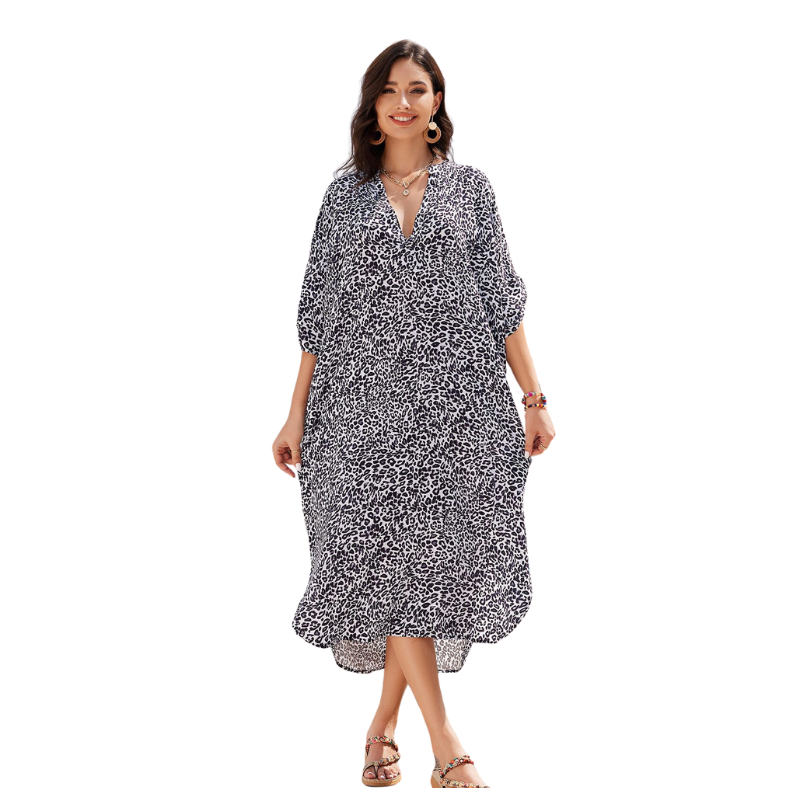 Europese Katoenen Kaftan Sunny