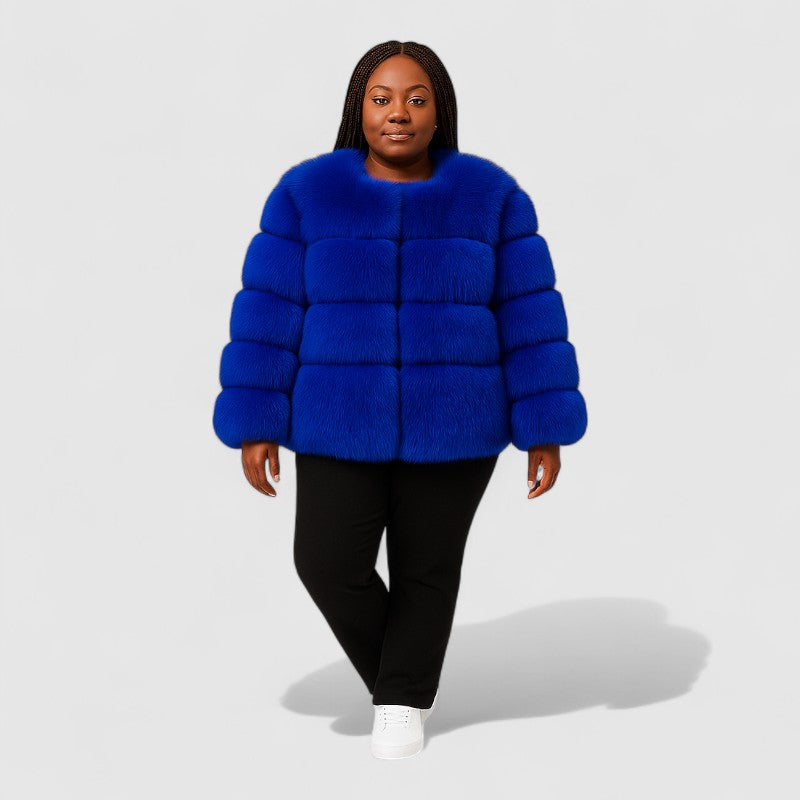 Warme Dames Bontjas – Stijlvol & Winterproof