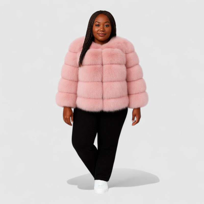 Warme Dames Bontjas – Stijlvol & Winterproof