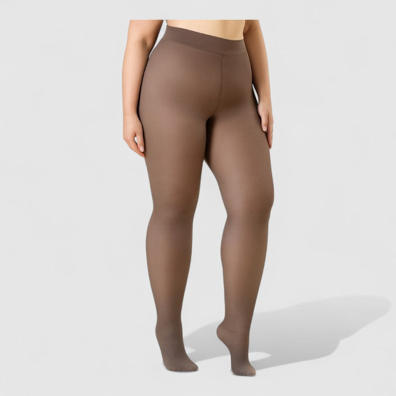 Warme Panty Legging Dames – Thermo & Plus Size