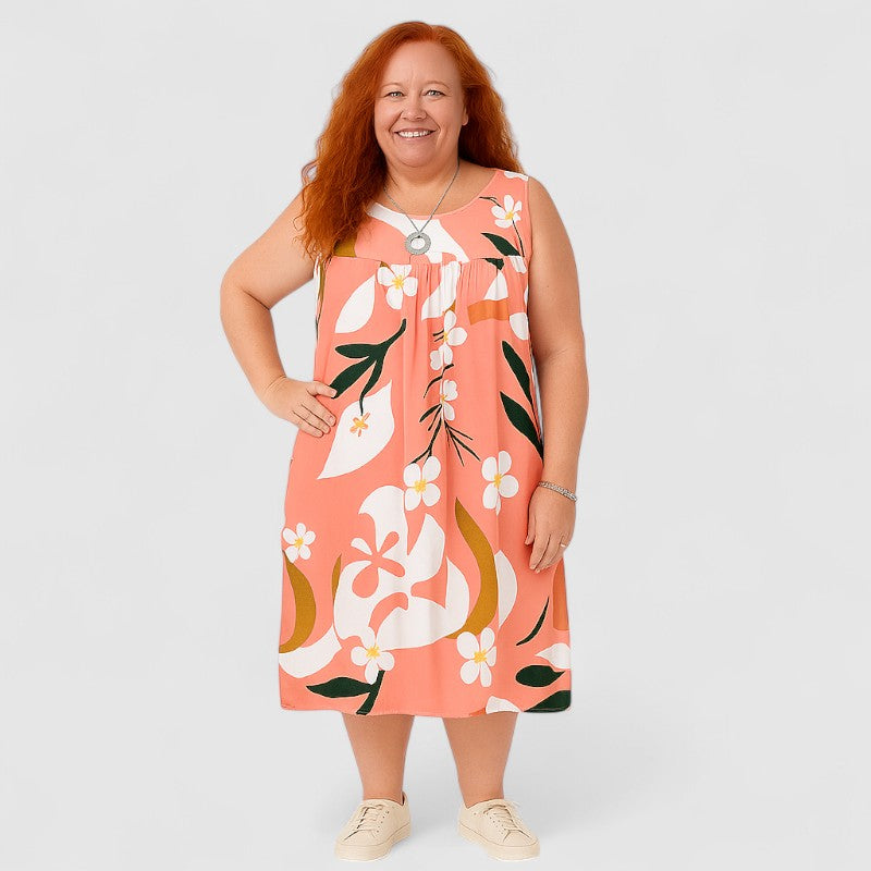 Zachte Dames Nachtjurk met Korte Mouwen – Loungewear