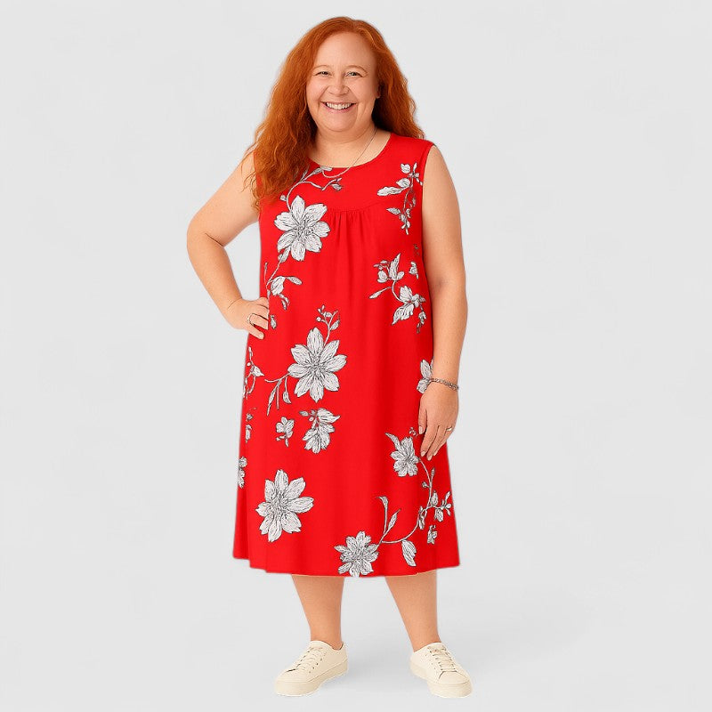 Zachte Dames Nachtjurk met Korte Mouwen – Loungewear