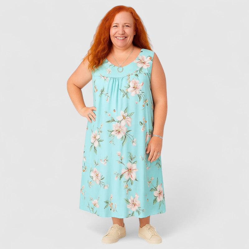 Zachte Dames Nachtjurk met Korte Mouwen – Loungewear