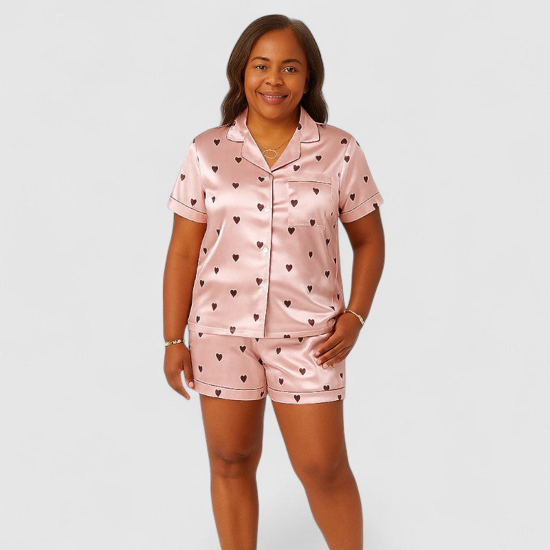 Zachte & Sexy Dames Pyjama – Comfortabel Lounge Set