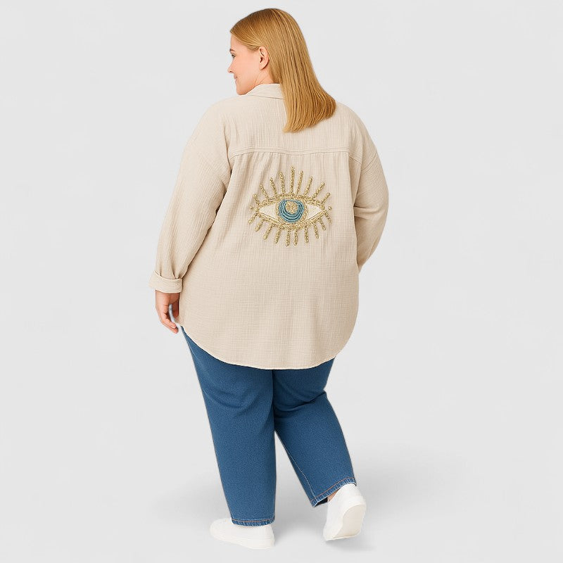 Zomers Oversized Dames Shirt – Luchtig & Trendy
