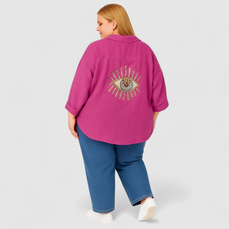 Zomers Oversized Dames Shirt – Luchtig & Trendy