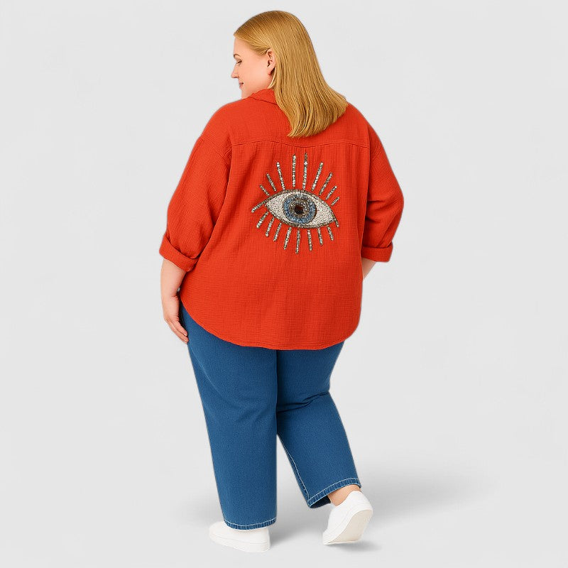 Zomers Oversized Dames Shirt – Luchtig & Trendy