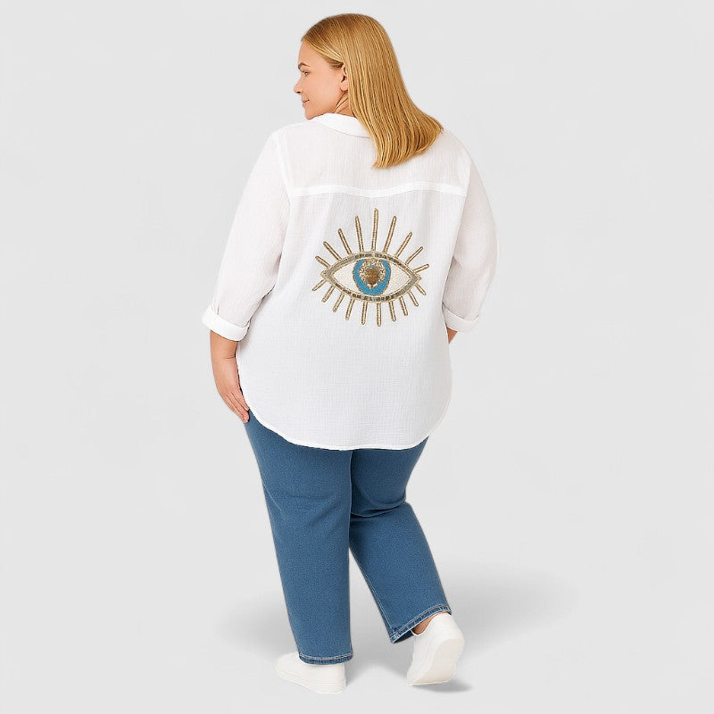 Zomers Oversized Dames Shirt – Luchtig & Trendy