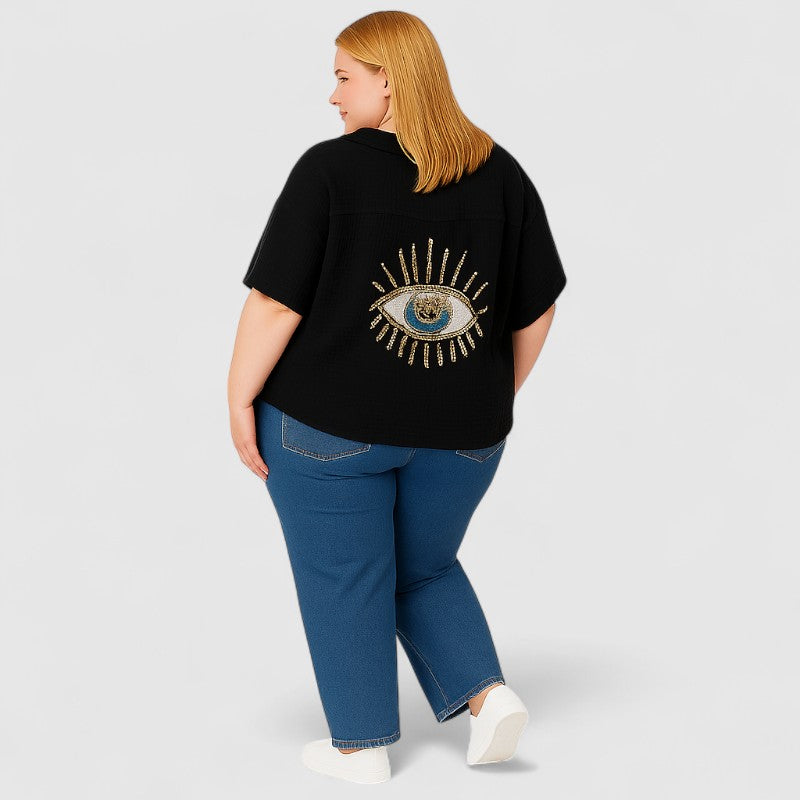 Zomers Oversized Dames Shirt – Luchtig & Trendy