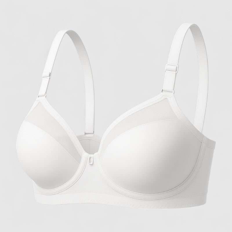 Comfortabele Plus Size BH zonder beugel met brede rugversteviging