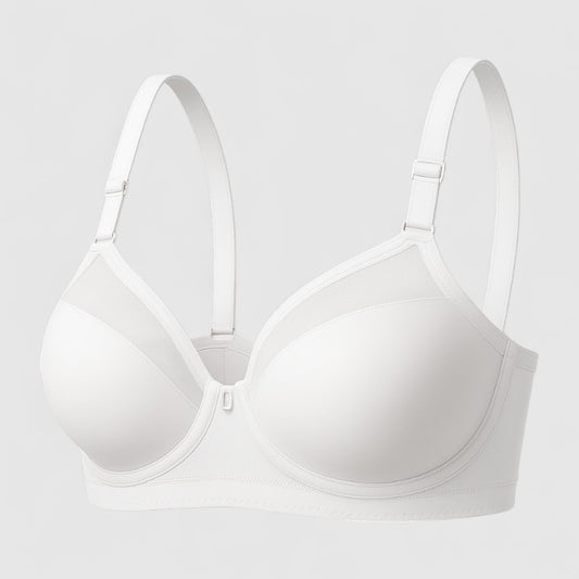 Comfortabele Plus Size BH zonder beugel met brede rugversteviging