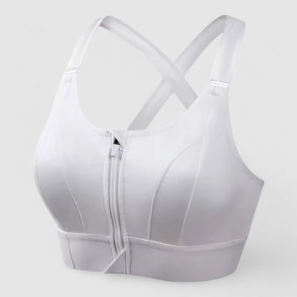 Comfortabele Plus Size Voorsluit Sport BH Martina