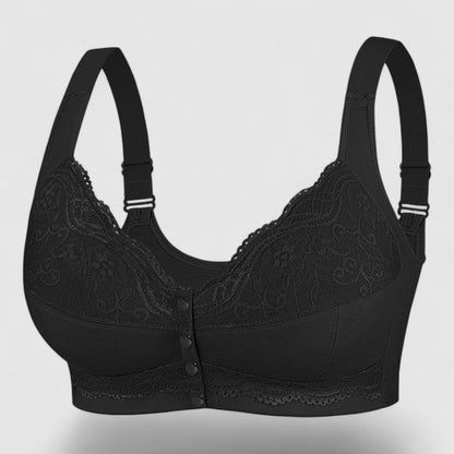 Comfortabele Voorgevormde BH Bianca met Kant & Voorsluiting