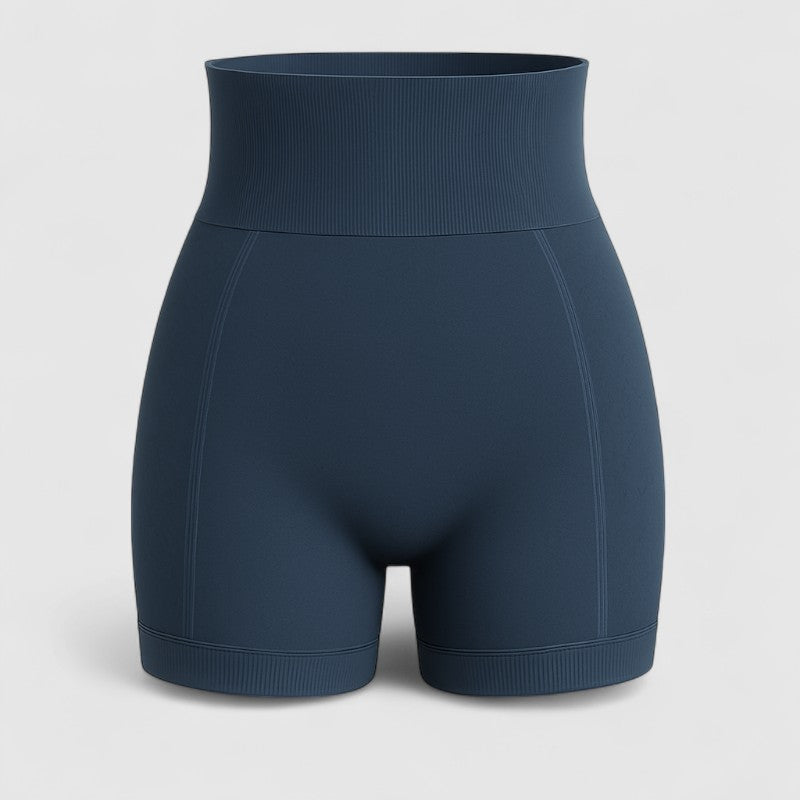 Dames High-Waist V-Naad Sportshorts