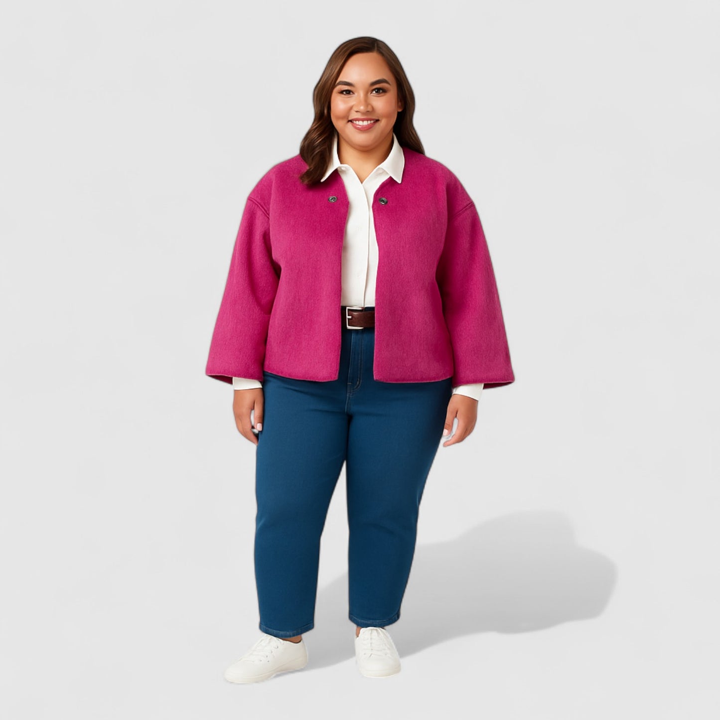 Elegante Damesjas met Chique Casual Look