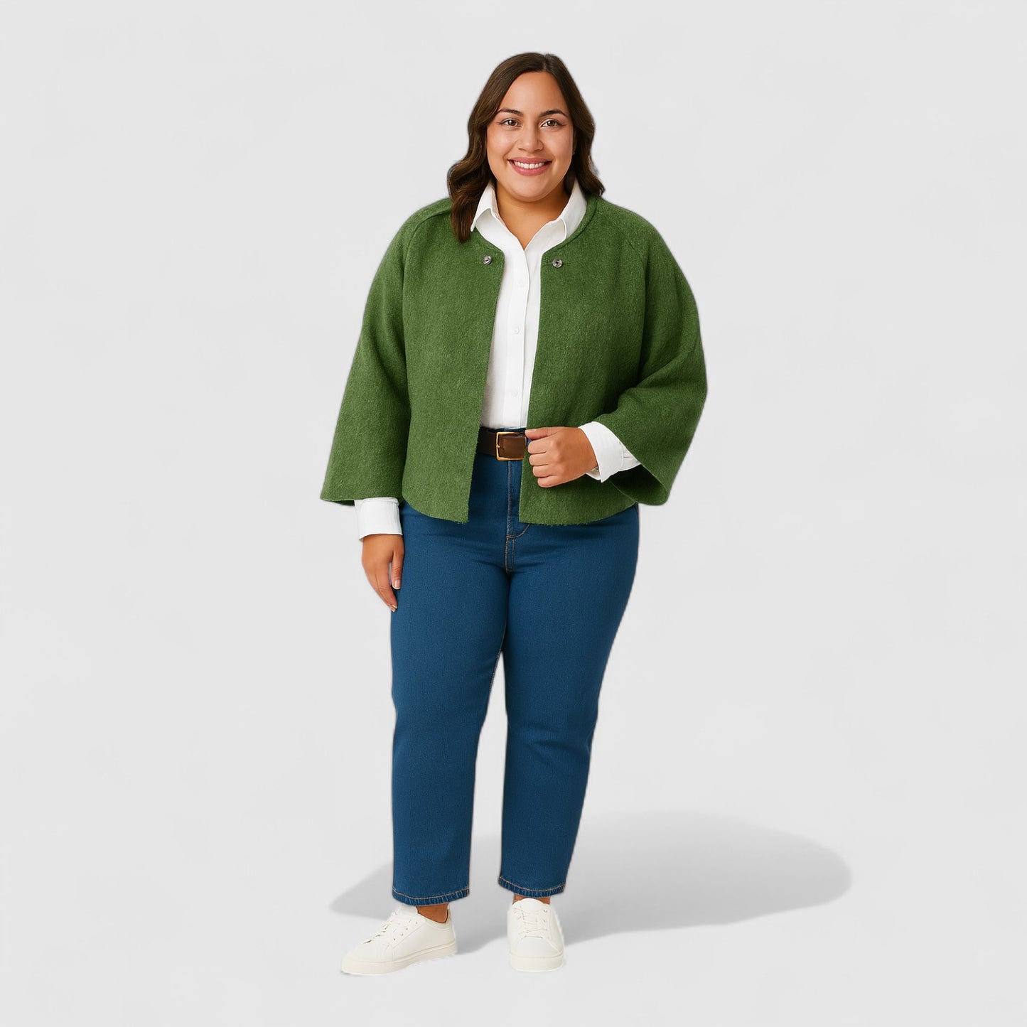 Elegante Damesjas met Chique Casual Look