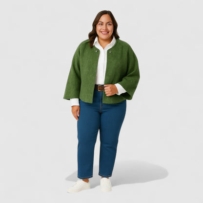 Elegante Damesjas met Chique Casual Look