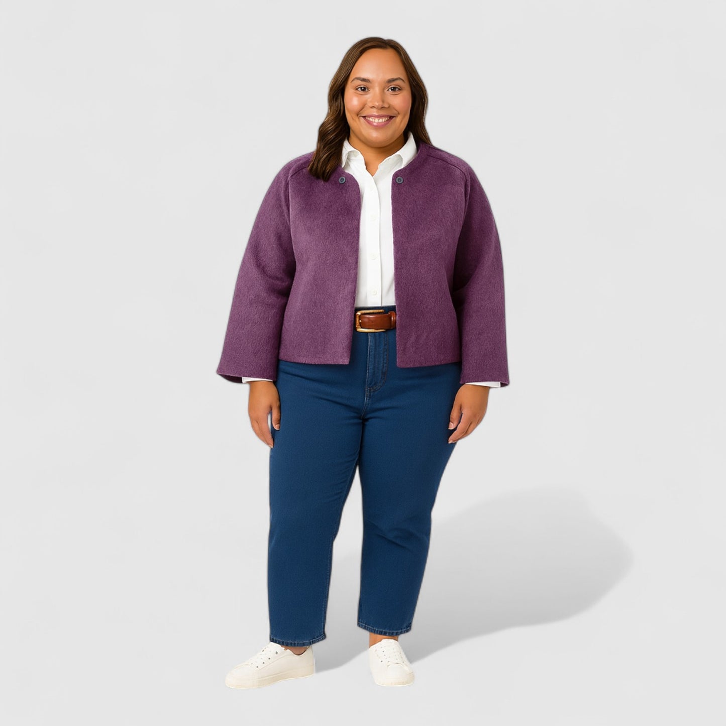 Elegante Damesjas met Chique Casual Look