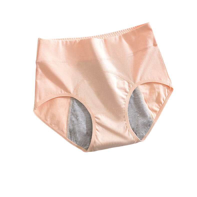 Hoge Taille Lekvrij Ondergoed voor Normale Menstruatie