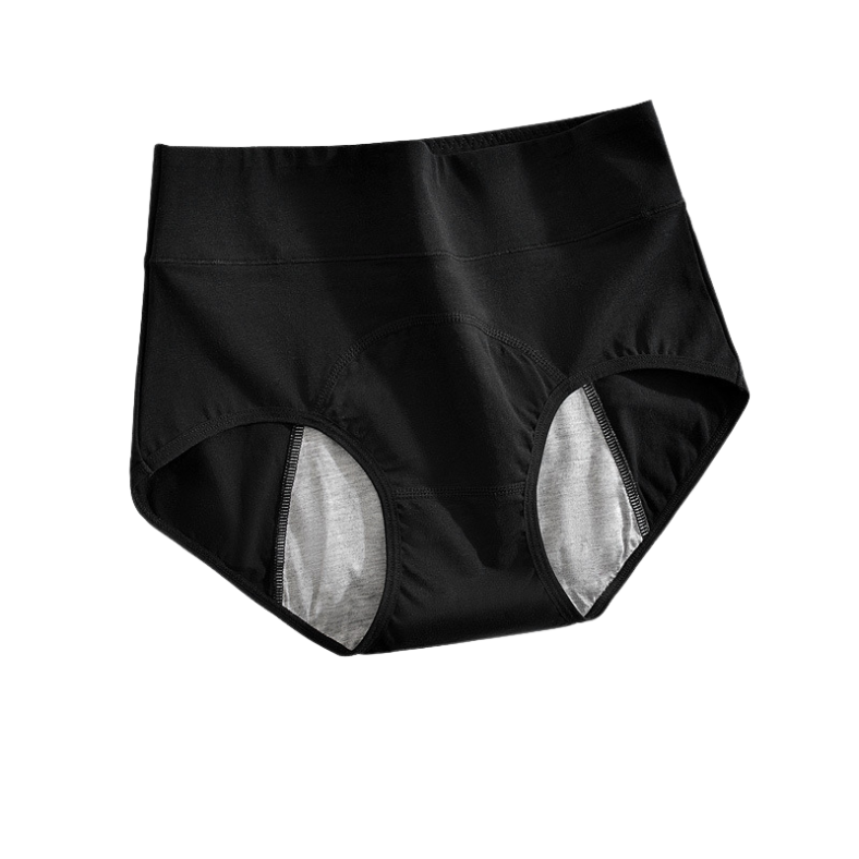 Hoge Taille Lekvrij Ondergoed voor Normale Menstruatie