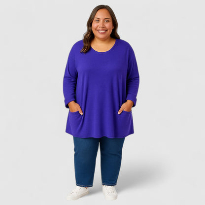 Luchtige Dames Shirt met Zakken
