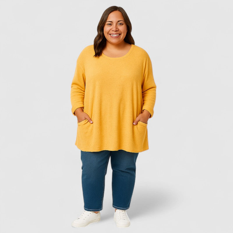 Luchtige Dames Shirt met Zakken