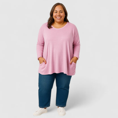 Luchtige Dames Shirt met Zakken